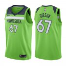 Minnesota Timberwolves Taj Gibson #67 Green Statement Stitched Jersey
