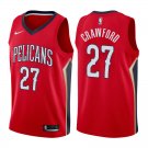 New Orleans Pelicans Jordan Crawford #27 Red Statement Stitched Jersey