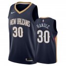 New Orleans Pelicans Julius Randle #30 Navy Icon Stitched Jersey
