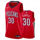 New Orleans Pelicans Julius Randle #30 Red Statement Stitched Jersey