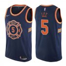 New York Knicks Courtney Lee #5 Navy City Edition Stitched Jersey