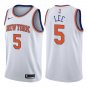 New York Knicks Courtney Lee #5 White Stitched Jersey