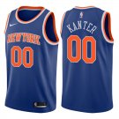 New York Knicks Enes Kanter #00 Blue Icon Stitched Jersey