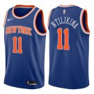 New York Knicks Frank Ntilikina #11 Blue Icon Stitched Jersey