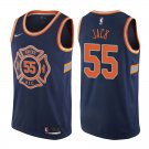 New York Knicks Jarrett Jack #55 Navy City Edition Stitched Jersey