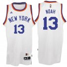 Knicks Hardwood Classics Throwback White Stitched Jersey Joakim Noah
