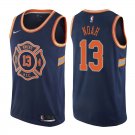 New York Knicks Joakim Noah #13 Navy City Edition Stitched Jersey