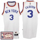 Knicks Hardwood Classics Throwback White Jersey Jose Calderon