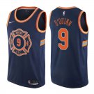 New York Knicks Kyle O'Quinn #9 Navy City Edition Stitched Jersey