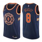 New York Knicks Michael Beasley #8 Navy City Edition Stitched Jersey