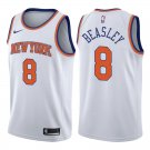 New York Knicks Michael Beasley #8 White Stitched Jersey