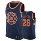New York Knicks Mitchell Robinson #26 Navy City Stitched Jersey