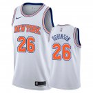 New York Knicks Mitchell Robinson #26 White Statement Stitched Jersey