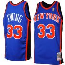 Patrick Ewing Knicks #33 Throwback Stitched Jersey - Royal Blue