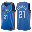 Thunder Andre Roberson Blue Icon Stitched Jersey