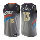 Oklahoma City Thunder Paul George #13 Gray City Edition Jersey