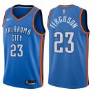 Thunder Terrance Ferguson Blue Icon Stitched Jersey