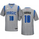 Evan Fournier Magic #10 Gray Pride Short Sleeved Stitched Jersey