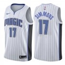 Orlando Magic Jonathon Simmons #17 White Stitched Jersey