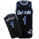 Tracy McGrady Orlando Magic #1 Black Soul Stripe Stitched Jersey