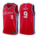 Philadelphia 76ers Dario Saric #9 Red Statement Stitched Jersey