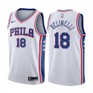 Philadelphia 76ers Marco Belinelli #18 White Stitched Jersey