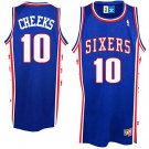 Maurice Cheeks 76ers #10 Throwback Royal Stitched Jersey