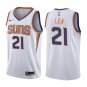 Phoenix Suns Alex Len #21 White Stitched Jersey