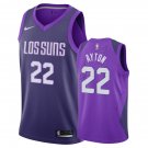 Phoenix Suns DeAndre Ayton #22 Navy City Edition Stitched Jersey