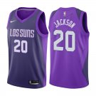 Phoenix Suns Josh Jackson #20 Purple City Edition Stitched Jersey