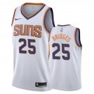 Phoenix Suns Mikal Bridges #25 White Stitched Jersey