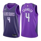 Phoenix Suns Tyson Chandler #4 Purple City Edition Stitched Jersey