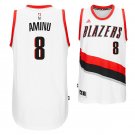 Blazers Home White Stitched Jersey Al-Farouq Aminu