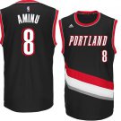 Blazers Road black Stitched Jersey Al-Farouq Aminu