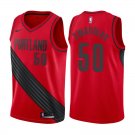 Portland Trail Blazers Caleb Swanigan #50 Red Statement Jersey