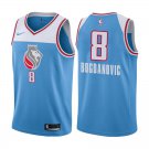 Sacramento Kings Bogdan Bogdanovic #8 Blue City Edition Jersey