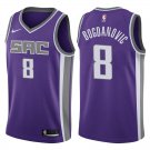 Sacramento Kings Bogdan Bogdanovic #8 Purple Icon Stitched Jersey