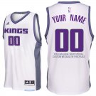 2017 Mens Sacramento Kings Home White Custom Stitched Jersey