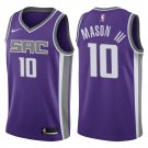 Sacramento Kings Frank Mason III #10 Purple Icon Stitched Jersey