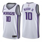 Sacramento Kings Frank Mason III #10 White Stitched Jersey