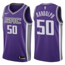 Sacramento Kings Zach Randolph #50 Purple Icon Stitched Jersey
