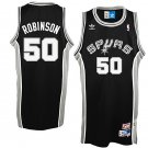 David Robinson San Antonio Spurs #50 Soul Black Stitched Jersey