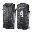 San Antonio Spurs Derrick White #4 Camo City Edition Stitched Jersey
