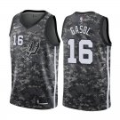 San Antonio Spurs Pau Gasol #16 Camo City Edition Stitched Jersey