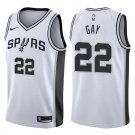 San Antonio Spurs Rudy Gay #22 White Stitched Jersey