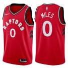 Toronto Raptors CJ Miles #0 Red Icon Stitched Jersey