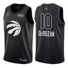 2018 All-Star Toronto Raptors DeMar DeRozan #10 Black Stitched Jersey