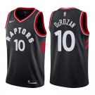 Toronto Raptors DeMar DeRozan #10 Black Statement Stitched Jersey