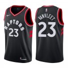 Toronto Raptors Fred VanVleet #23 Black Statement Stitched Jersey