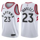 Toronto Raptors Fred VanVleet #23 White Stitched Jersey